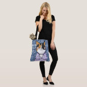 Sac fourre-tout chat drôle (Sur le modèle)
