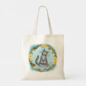 Sac fourre-tout chat et souris (Dos)