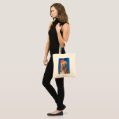 Sac fourre-tout chat maman collage multimédia - Ne (Devant (modèle))