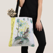 Sac fourre-tout chat mignon (De près)