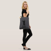 Sac fourre-tout chat noir Tiny Agent of Chaos (Sur le modèle)