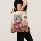 sac fourre-tout chaton adorable (De près)