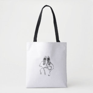 Sac fourre-tout : Chaussures Pointe sur Arrière -