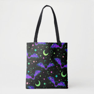 Sac fourre-tout "Chauves-souris violettes"