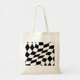 Sac fourre-tout Checkered à drapeau