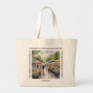 Sac fourre-tout Chelsea Flower Show sous la pluie