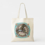Sac fourre-tout Cheval de carrousel (Dos)
