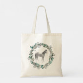 Sac fourre-tout Cheval Gris (Dos)