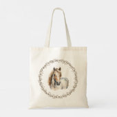 Sac fourre-tout Cheval Gris (Dos)