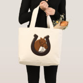 Sac fourre-tout Cheval Head (Devant (produit))