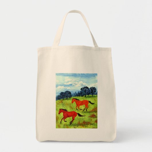 Sac fourre-tout Cheval - "Unbridled" (Devant)