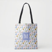 Sac fourre-tout Chiens Mignons (Devant)