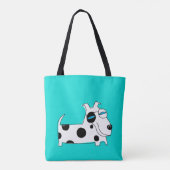 Sac fourre-tout chiot à pois (Dos)