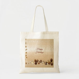Sac fourre-tout Chocolats assortis avec fleurs