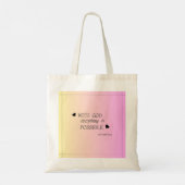 Sac fourre-tout chrétien (Dos)