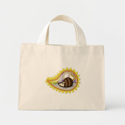 Sac fourre-tout Chrissy le hérisson (Devant)