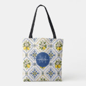 Sac fourre-tout Citrons d'été (Dos)