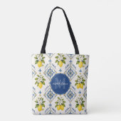 Sac fourre-tout Citrons d'été (Dos)