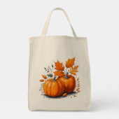 Sac fourre-tout citrouille (Dos)