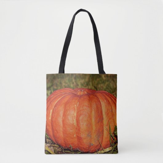 Sac fourre-tout citrouille (Devant)