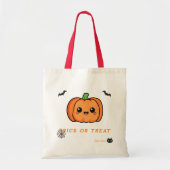 Sac fourre-tout Citrouille d'Halloween (Devant)
