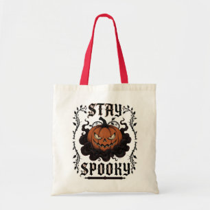 Sac fourre-tout citrouille d'Halloween Reste Spook