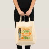 Sac fourre-tout citrouille épice (Devant (produit))