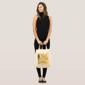 Sac fourre-tout citrouille épice (Devant (modèle))