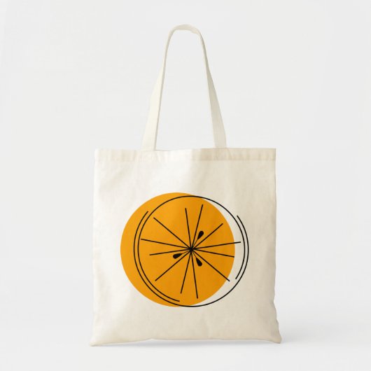 Sac fourre-tout Citrus Orange (Devant)