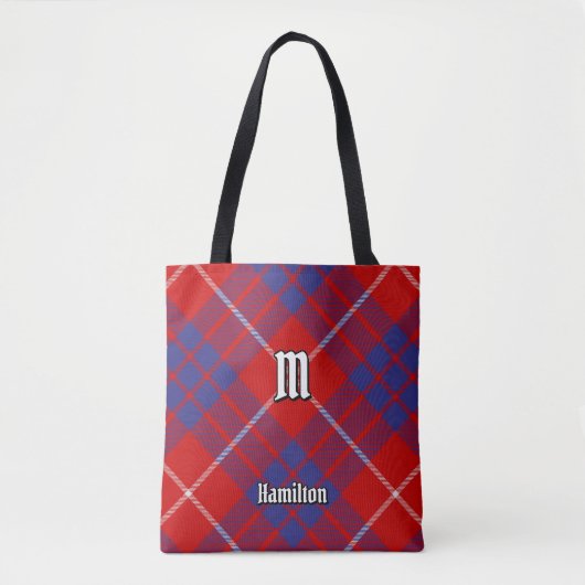 Sac fourre-tout Clan Hamilton Red Tartan (Devant)