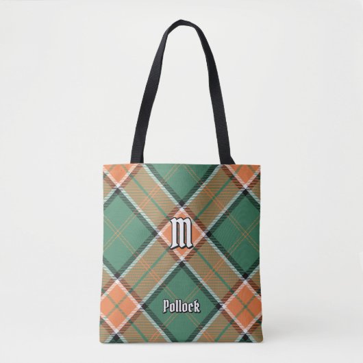 Sac fourre-tout Clan Pollock Tartan (Devant)
