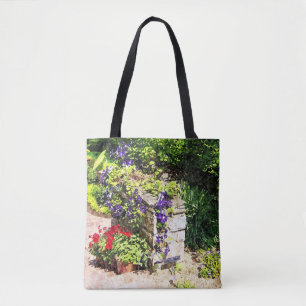 Sac fourre-tout Clematis sur le mur