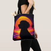 Sac fourre-tout Cockapoo - Cadeau rétro pour amate (De près)