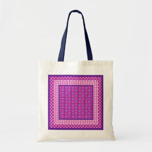 Sac fourre-tout, Coeurs et Fleurs, Chèques et Poin