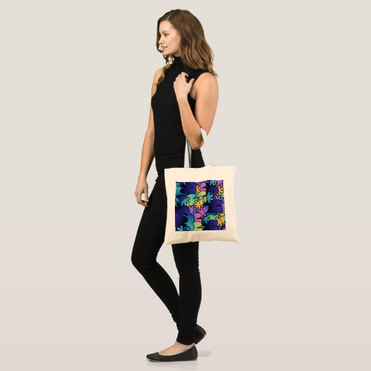 Sac fourre-tout coloré (Devant (modèle))