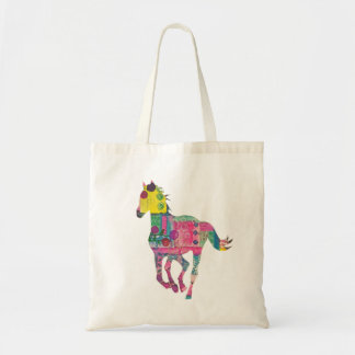 Sac fourre-tout coloré à cheval