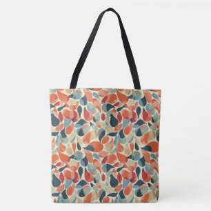 Sac fourre-tout coloré à motifs Teardrop inspiré d