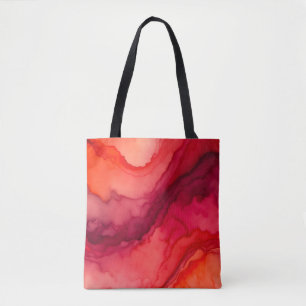 Sac fourre-tout coloré d'art de la fumée