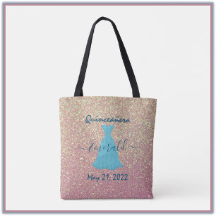 Sac fourre-tout commémoratif de la Quinceanera