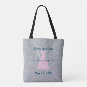 Sac fourre-tout commémoratif de la Quinceanera (Dos)