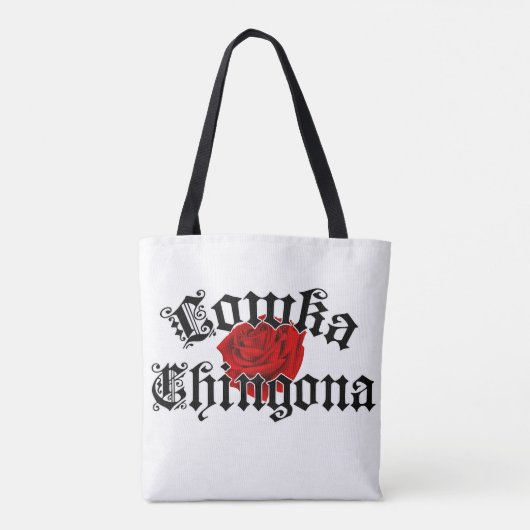 Sac fourre-tout commercial Lowka Chingona (Dos)