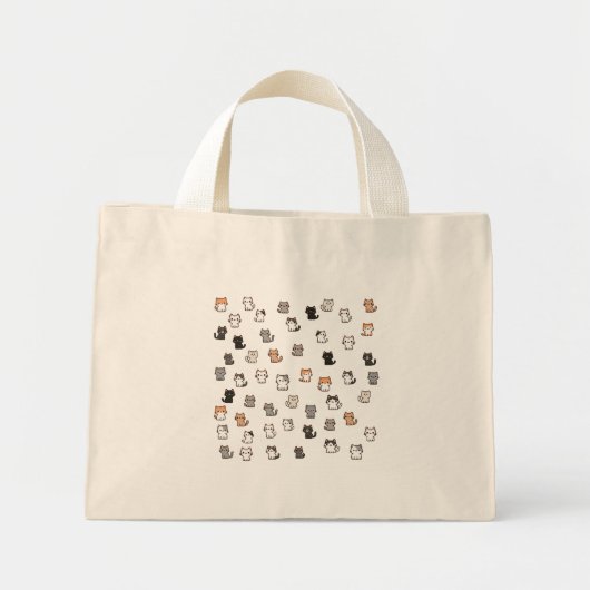 Sac fourre-tout conçu pour chat mignon (Devant)