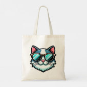 Sac fourre-tout Cool Cat – Accessoire de mode féli (Dos)