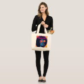 Sac fourre-tout cool/rétro (Devant (modèle))