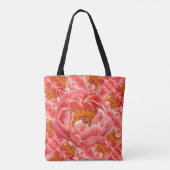 Sac fourre-tout Coral Peonies (Dos)