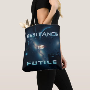 Sac fourre-tout cosmique "La résistance est futile