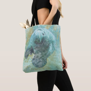 Sac fourre-tout côtier à la vie de lamantin