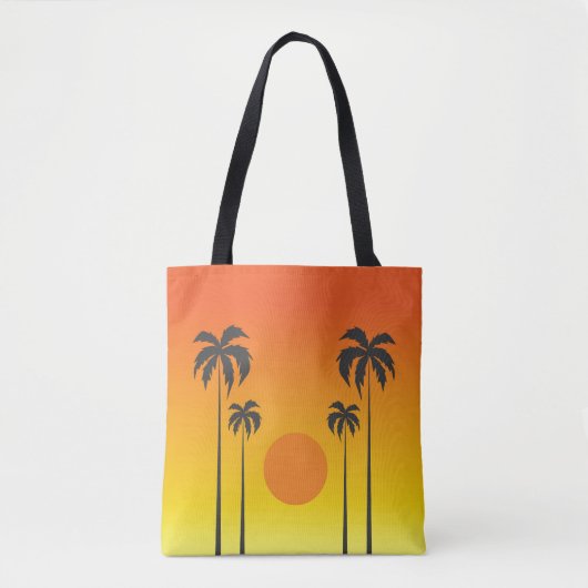 Sac fourre-tout coucher de soleil (Devant)
