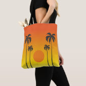Sac fourre-tout coucher de soleil (De près)