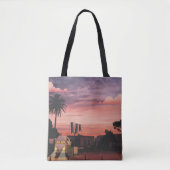 Sac fourre-tout coucher de soleil esthétique (Devant)